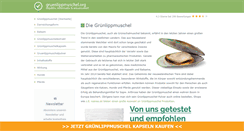 Desktop Screenshot of gruenlippmuschel.org